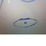 The eye of the AloneTraveler