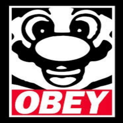 OBEY MARIO Roblox decal