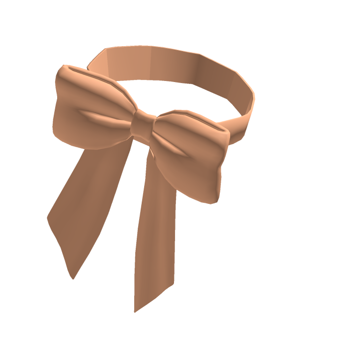 Light orange bow (korblox)
