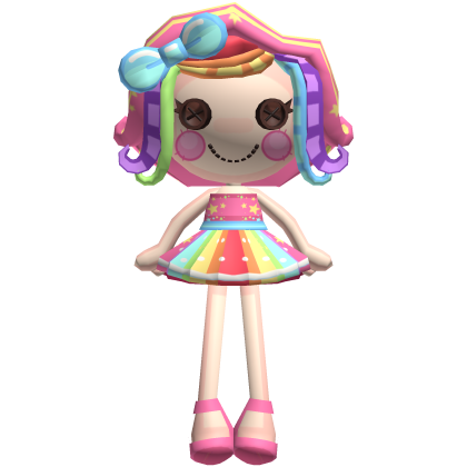 Rainbow Decora Harajuku Cute Kawaii Doll; Right