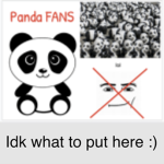 Panda fans :)