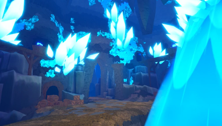 THE SHIMMERING CAVES!