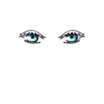Gojo's eyes, shindo custom Roblox decal