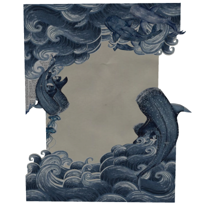 character blue frame