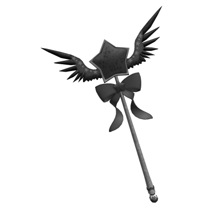 gray magical girl star wand Roblox item