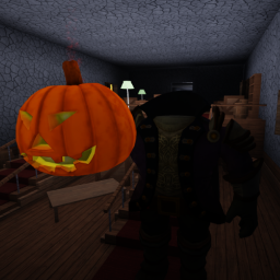 Mr.Headless HALLOWEEN PARTY (SCARY OBBY)