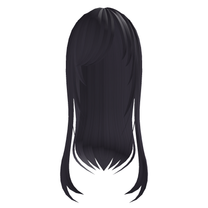 ♡ : gray fatal frame emo hair Roblox item