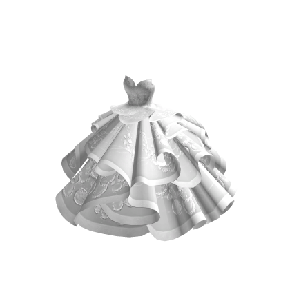 🫧 Glinda's White Bubble Ballgown Wicked