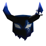 Icey Lightning Horned Mask