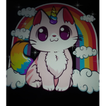 Unicorn cat fan club