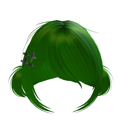 Edgy pigtails -  Green