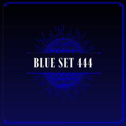 BLUE SET 444