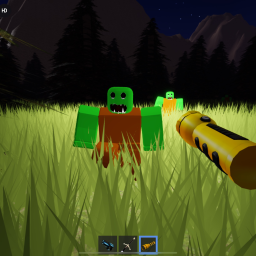 survive in a zombie invaded forest