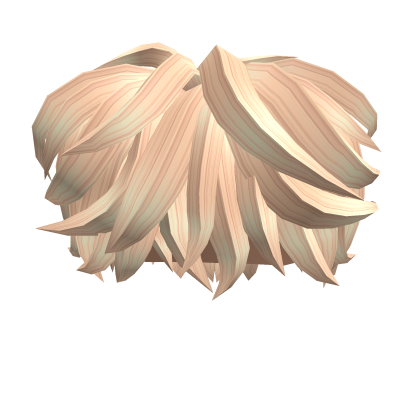 Messy Blonde Boy Hair Roblox item