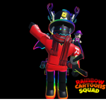 Rainbow cartoons Squad
