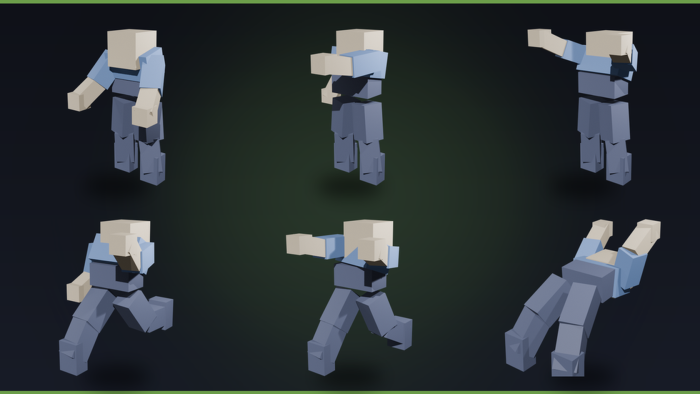 Zombie Animation Pack R15 Undead Survival Horror preview 1