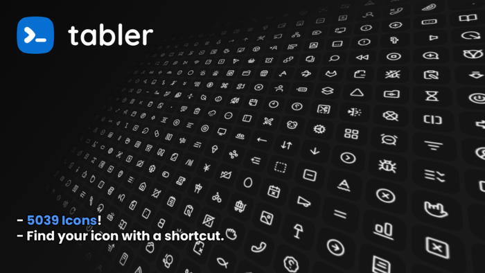 [5000+] Tabler Icons preview 1