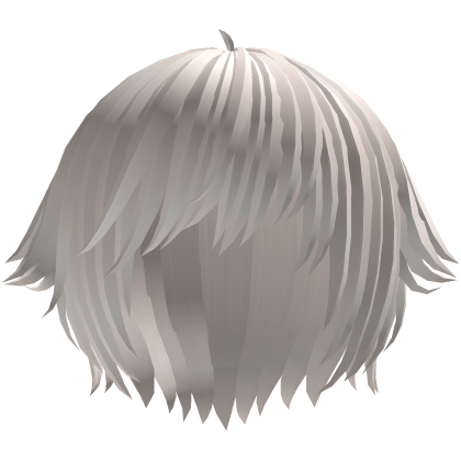 ´ཀ` emo anime catboy tufts hair in creme