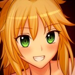 put your head on Mordred's lap game