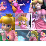 Princess Peach Fan Girl Squad