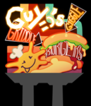 Guy:)'s Giggle Griddle Burgers