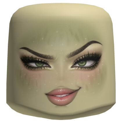 Sour Apple Baddie Evil Makeup
