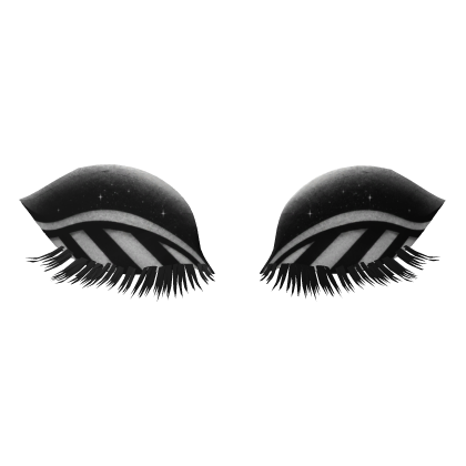 Gothic Black White Lolita Eyeshadow Vkei Emo