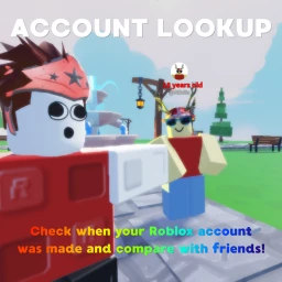 Check Account Age | Account Lookup! |UI UPDATE! icon