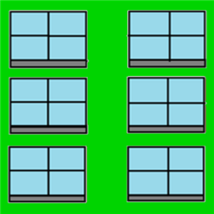 Building Windows Green Roblox decal
