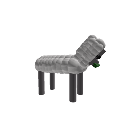 Sheep eating grass