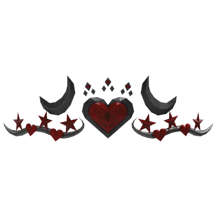 Valentine's Starry Heart Tiara Crown | Roblox Item - Rolimon's