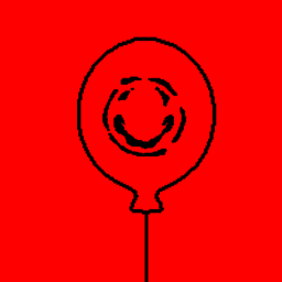 A Floating Balloon.