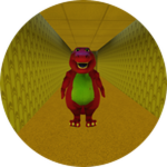 Find Barney in the Backrooms