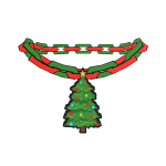 Winter Christmas Tree Chain