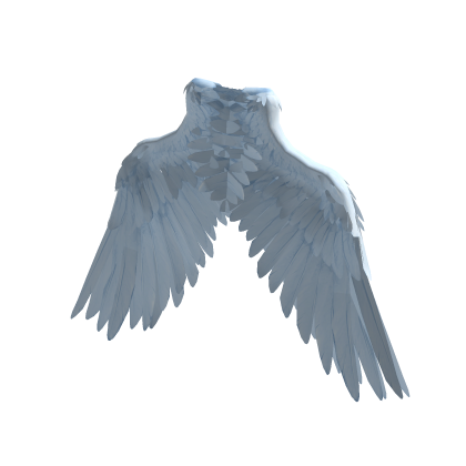 Light Blue Angel Wings