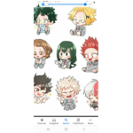 Animie show My hero academia fan group