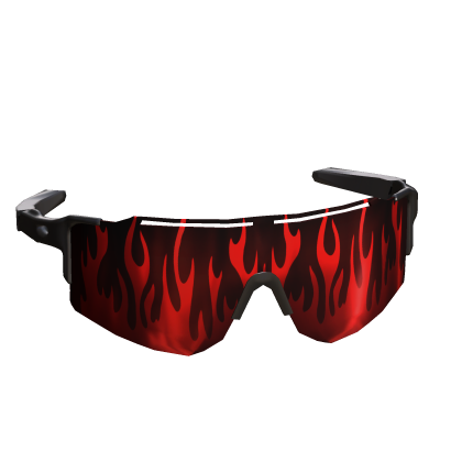 flaming black tactical sunglasses thumbnail