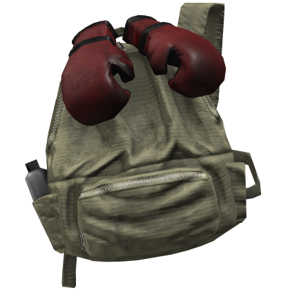 Tan Boxing Glove Grunge Backpack 1.0 Roblox item