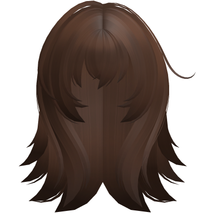 aoi mukou fluffy messy anime hair brown