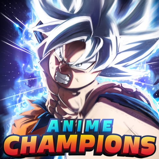 Anime Champions Simulator official Roblox game thumbnail