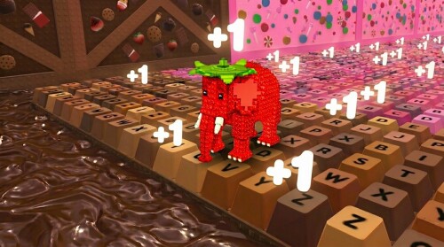 +1 Speed Keyboard Escape | Brainrots & Chocolate