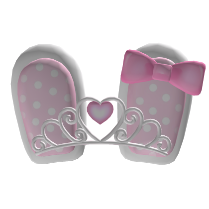 cute pink bunni ears w/ tiara