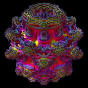 Signed-Distance Field Fractal Raymarching