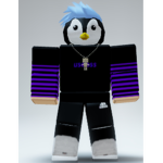 Masked penguin fan group