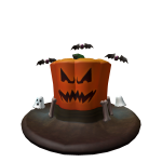 Pumpkin Graveyard Top Hat
