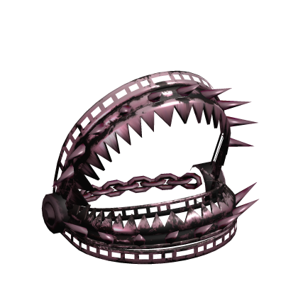 Halloween spiked vkei goth head trap 