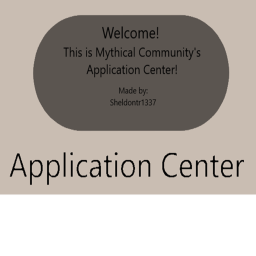 Application Center (For developers)