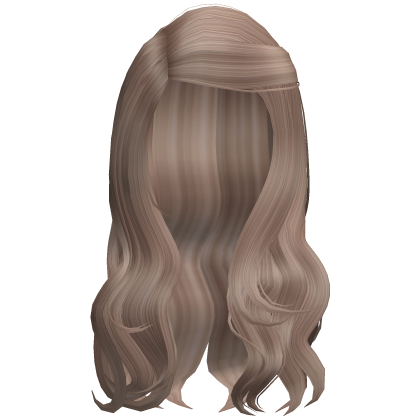 Milk Tea Wavy Chic Side Part Hair