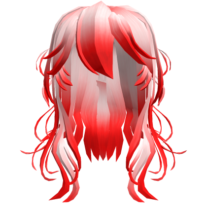 Rebel School Girl Wolfcut Red Roblox item