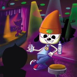 laser tag but is parappa